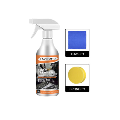 Multi-Purpose Foam Cleaner For Cars, Interior Steering Wheel Plastic Fabric Seat Stain Cleaner - Korvel
