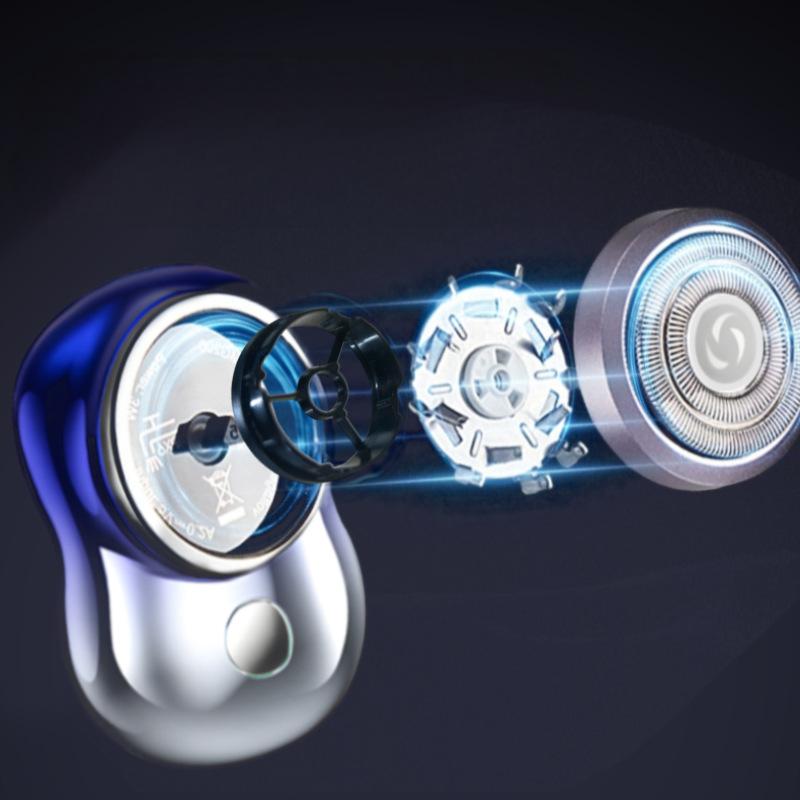 Electric shaver mini men's portable shaver for one-time shaving - Korvel