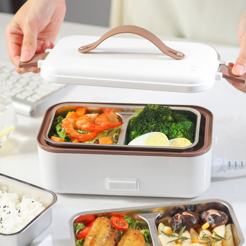 Portable Electric Lunch Box with Stainless Steel Liner