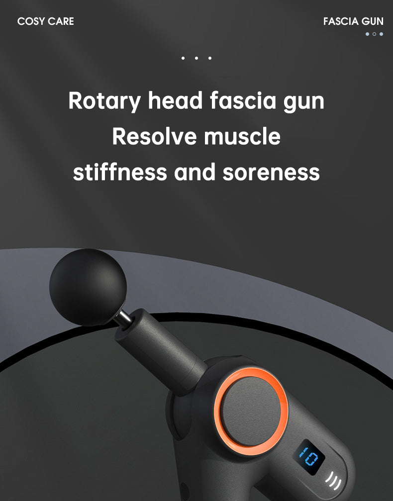 Pistolet de massage électrique rotatif 900-Turn pour une relaxation corporelle complète