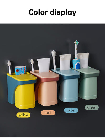 Premium Magnetic Toothbrush Holder for Elegant Bathroom Storage