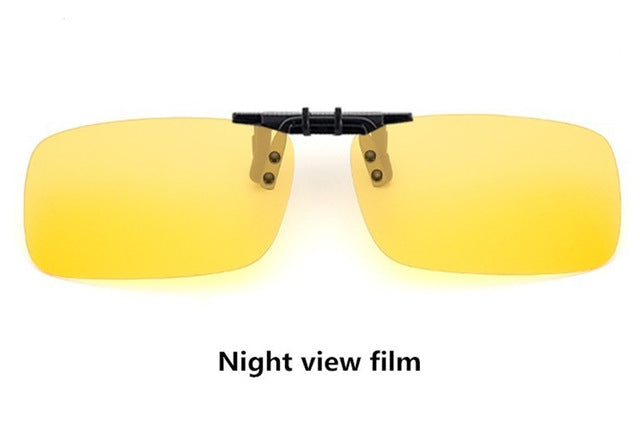 Gafas de sol clip-on polarizadas con espejo UV400