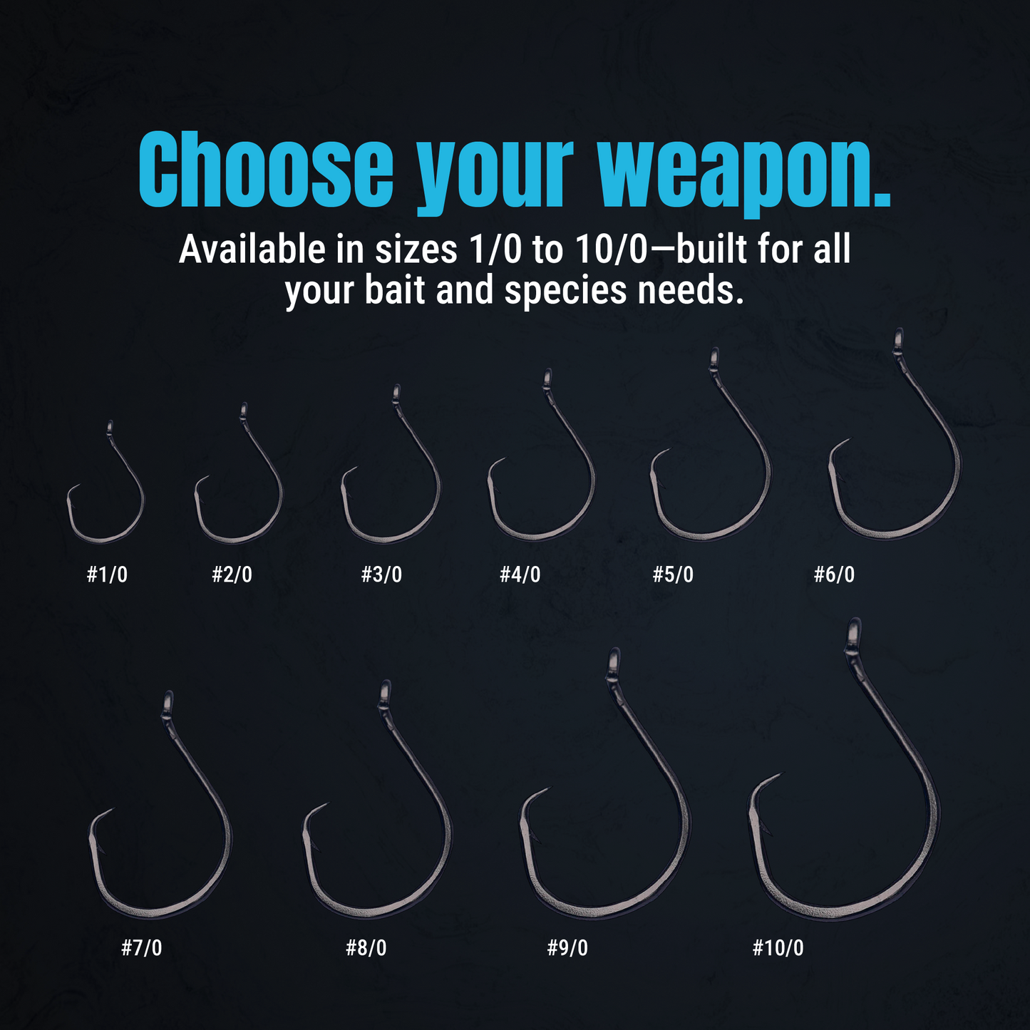 Hameçons circulaires Reaction Tackle Premium pour la pêche au silure - Octopus décalé (paquet de 25)