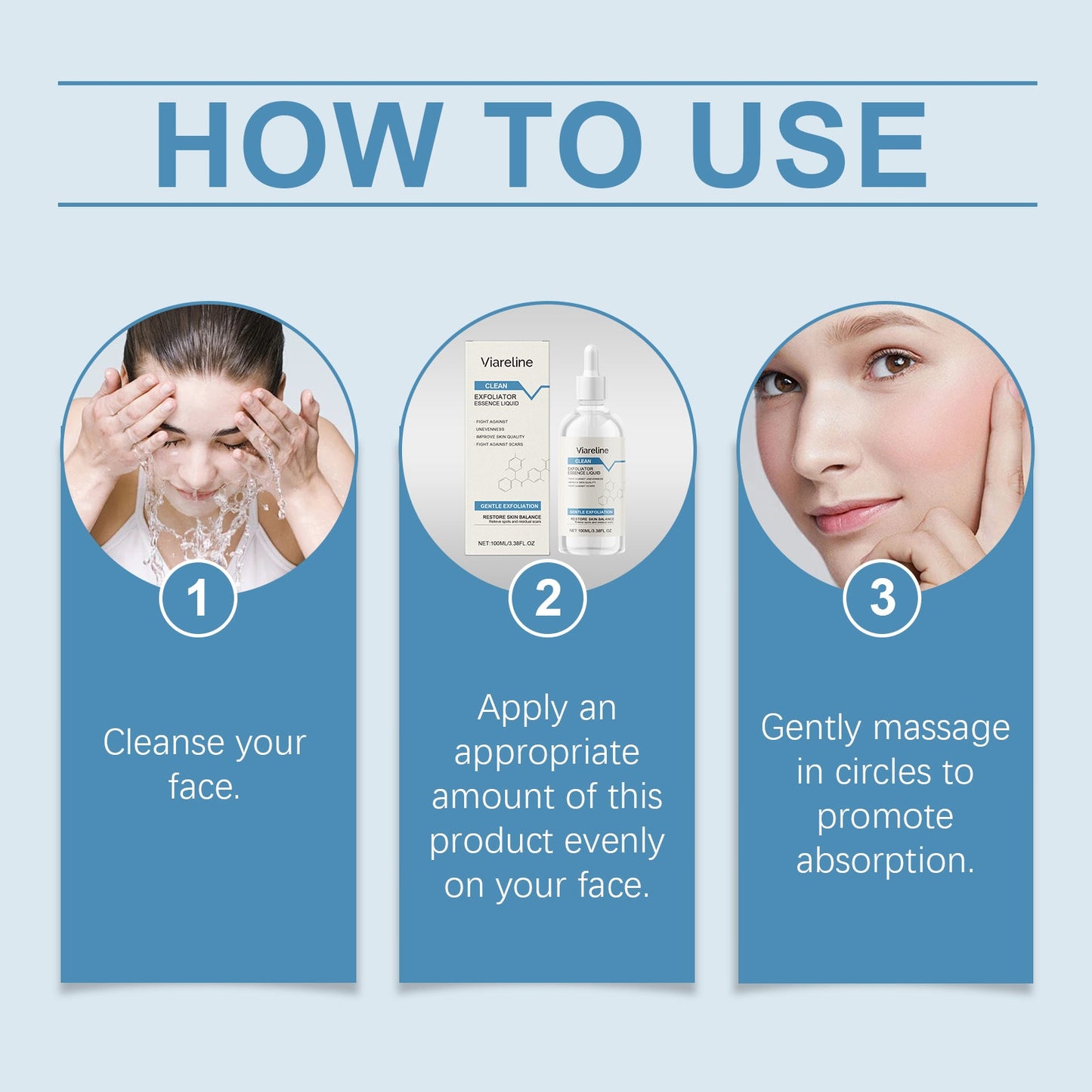 Exfoliating And Soothing Essence Delicate Skin Essence For Soft, Smooth And Radiant Natural Radiance - Korvel