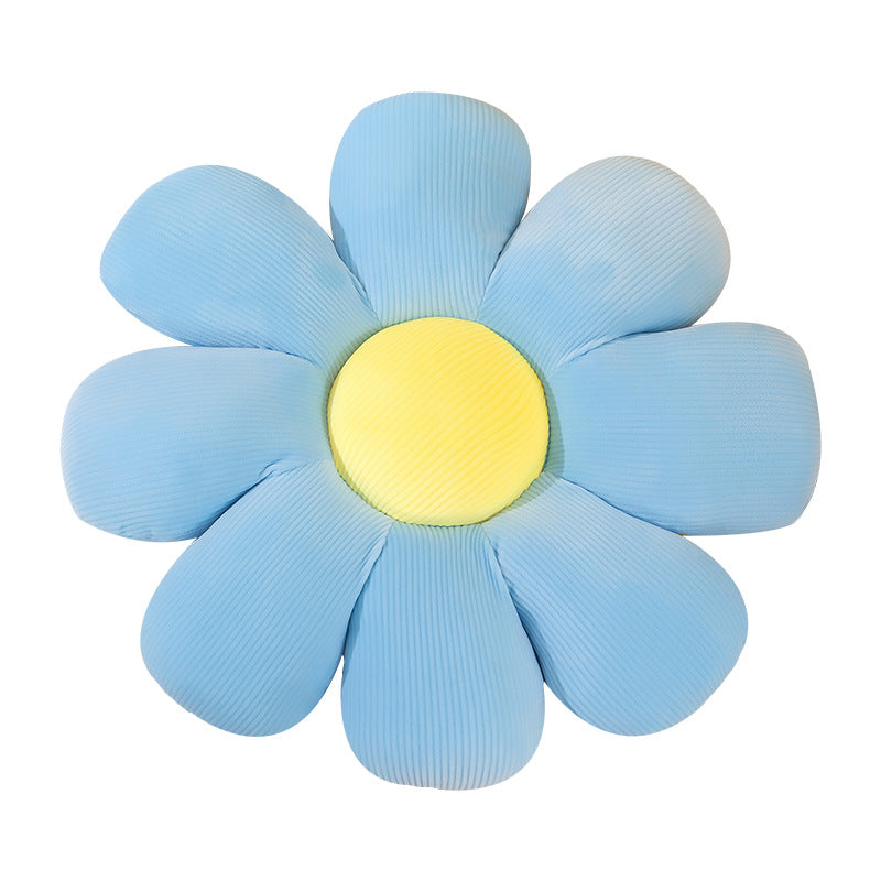 Daisy Flower Shaped Office Cushion, Computer Cushion, Sun Flower Tatami Cushion, Flower Petal Pillow, Cute Packaging - Korvel