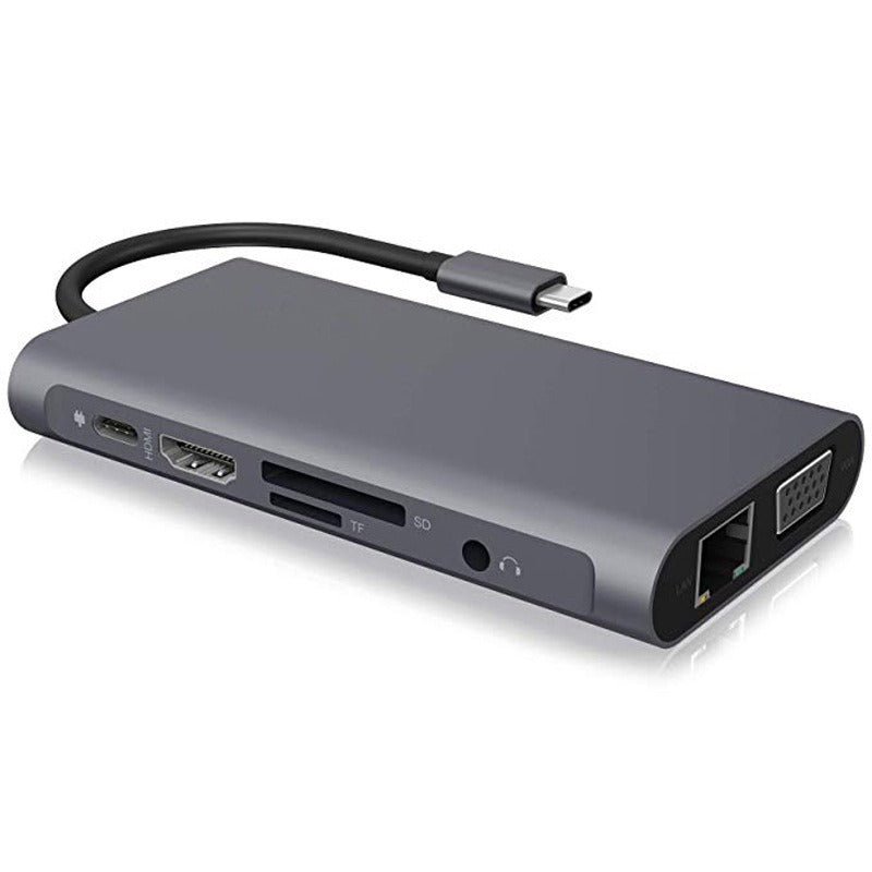 Estación de acoplamiento Premium Type-C 10 en 1 para MacBook
