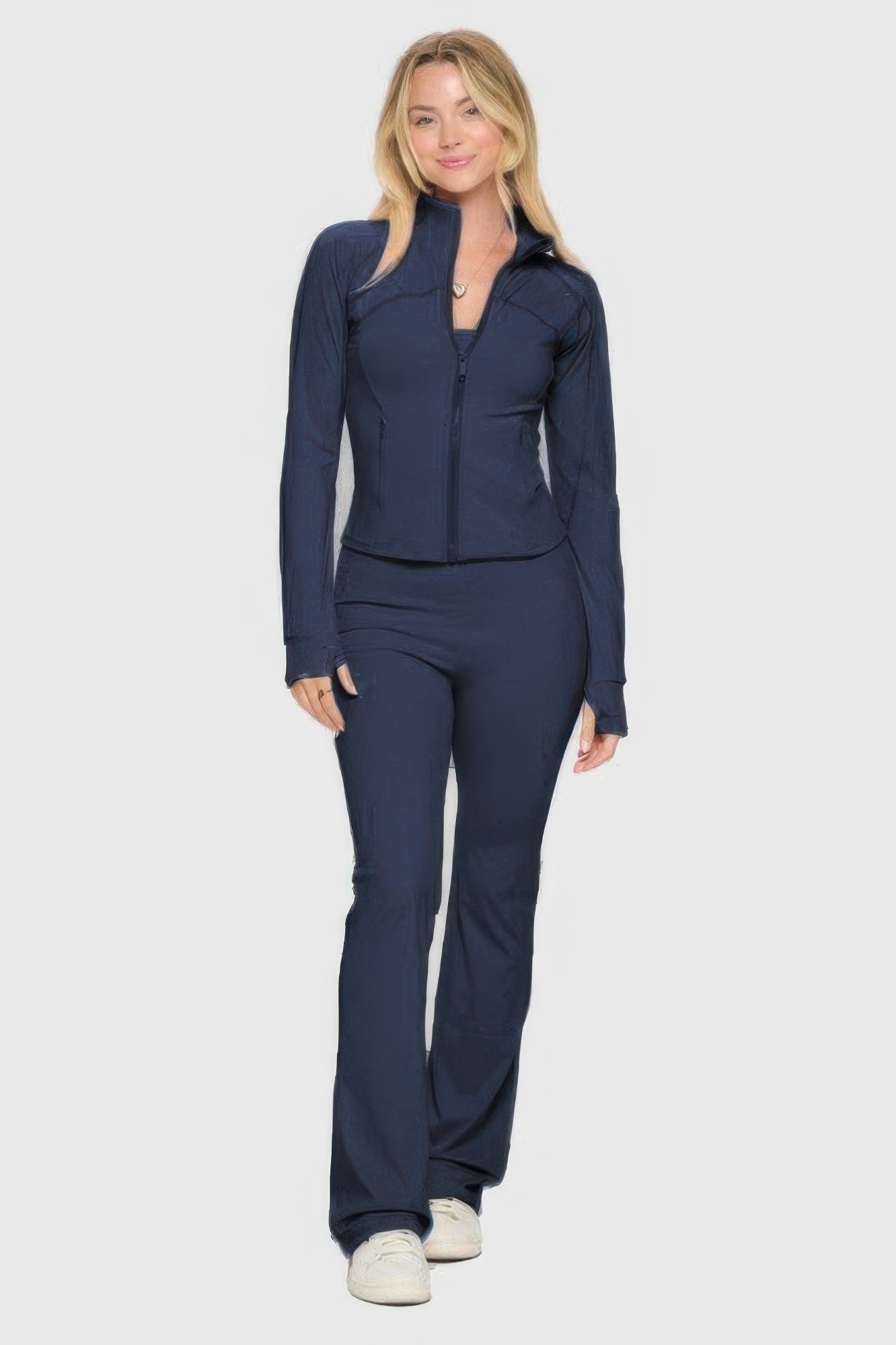 Premium Yoga Jacket and Jumpsuit Set
