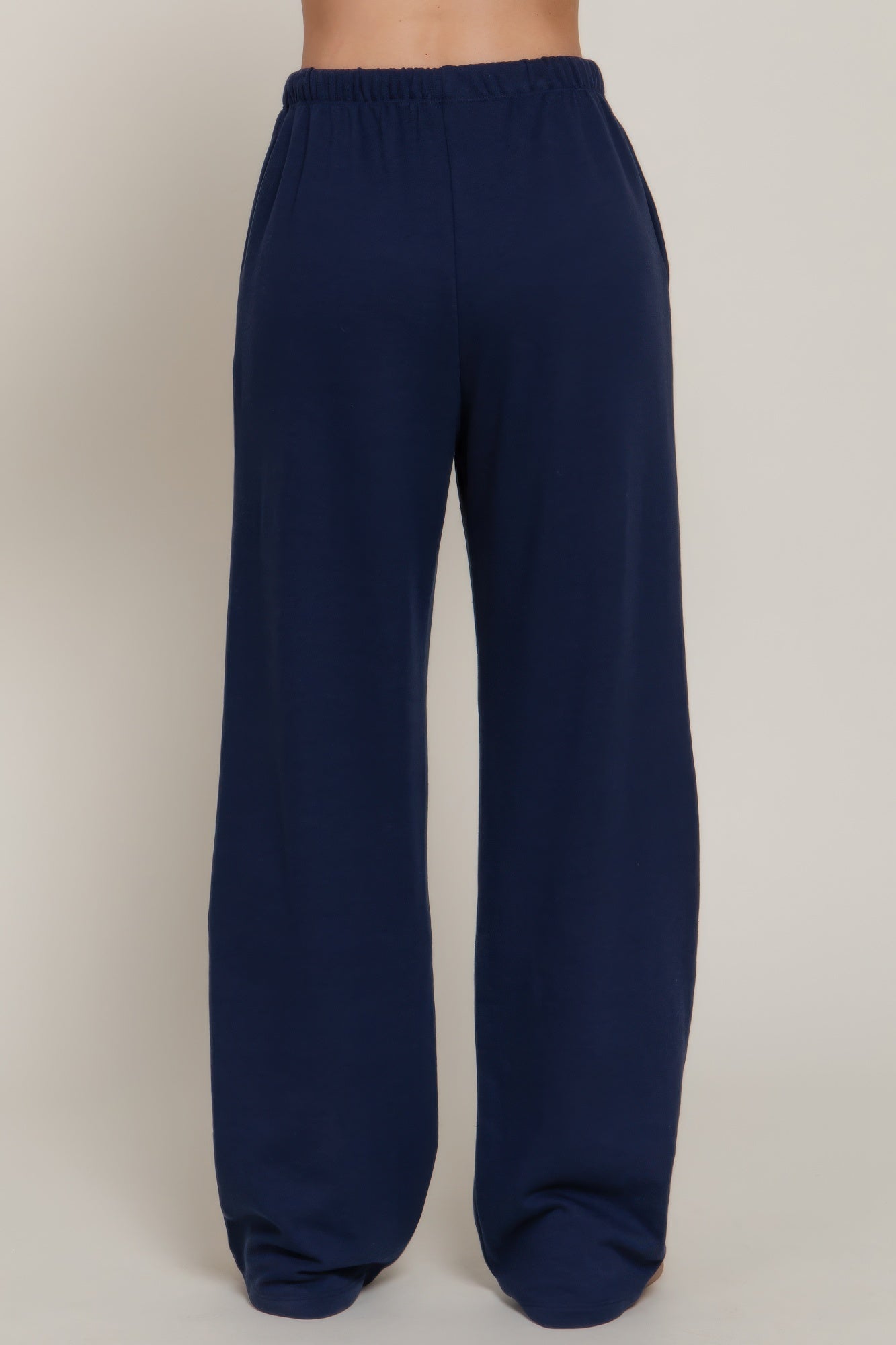 Pantalons de survêtement avec détail imprimé à la taille