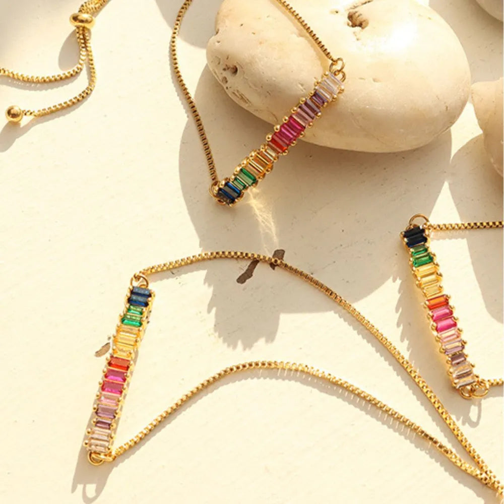 Pulsera de Titanio Acero con Zirconio en Contraste