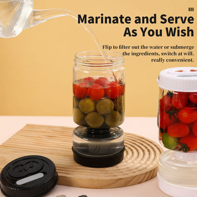 Fifth Generation Dry-Wet Separation Pickle Jar