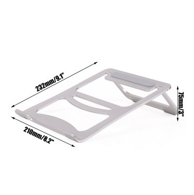 Premium Aluminum Laptop Stand with Cooling Base