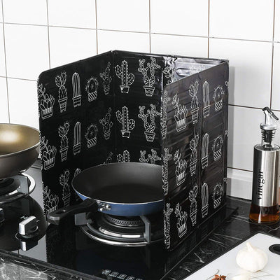 Kitchen Oil-Proof Baffle Thickened Aluminum Foil Insulation Oil-Proof Stove Cooking Cooking Oil-Fume Clapboard Oil-Proof Baffle - Korvel