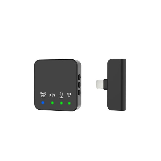 Wireless lavalier microphone, microphone clip, internet celebrity live streaming equipment, short video noise reduction recording, Bluetooth microphone - Korvel