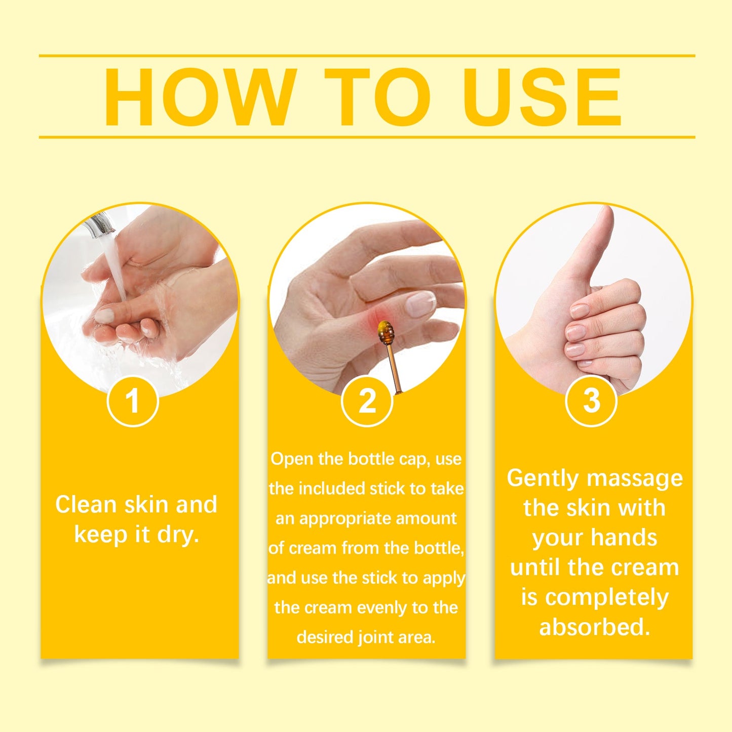 Ouhoe Bee Venom Bone And Joint Cream Repair Sore Joints Muscle Swelling Muscle Massage Gentle Joint Care - Korvel