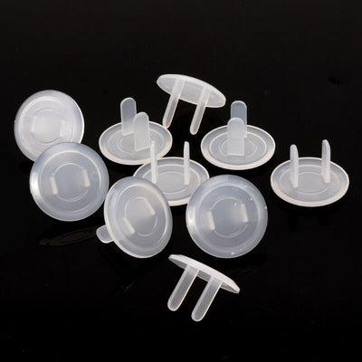 10pcs US Child Safety Electrical Outlet Cover Plugs for Power Socket Guard Baby Protection Anti Electric Shock Rotate Protector - Korvel
