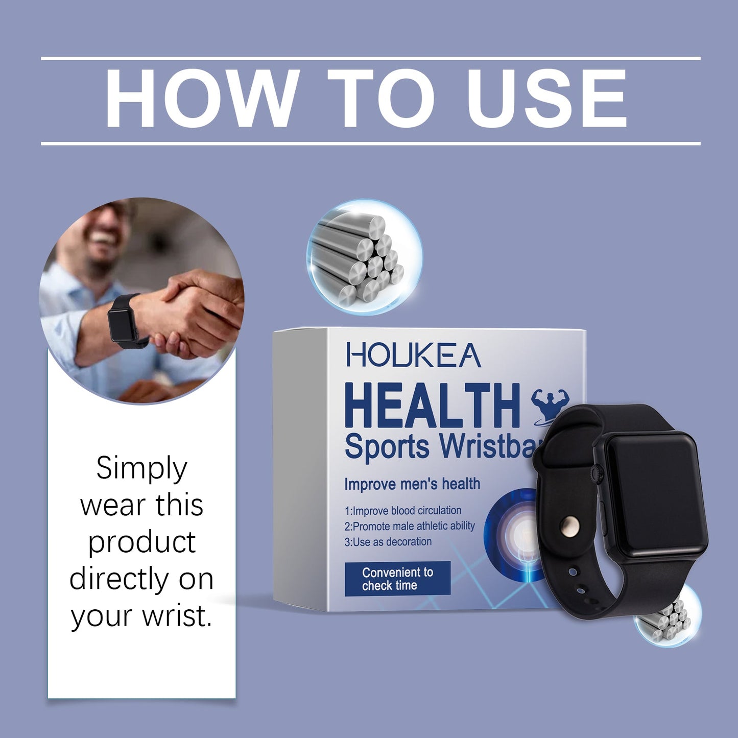 Men's Health Exercise Wristband - Korvel