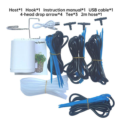 2/4/8/16 - Head Automatic Irrigation Controller, Plant & Flower Sprinklers, Drip Irrigation Kit, Potted Timer - Korvel