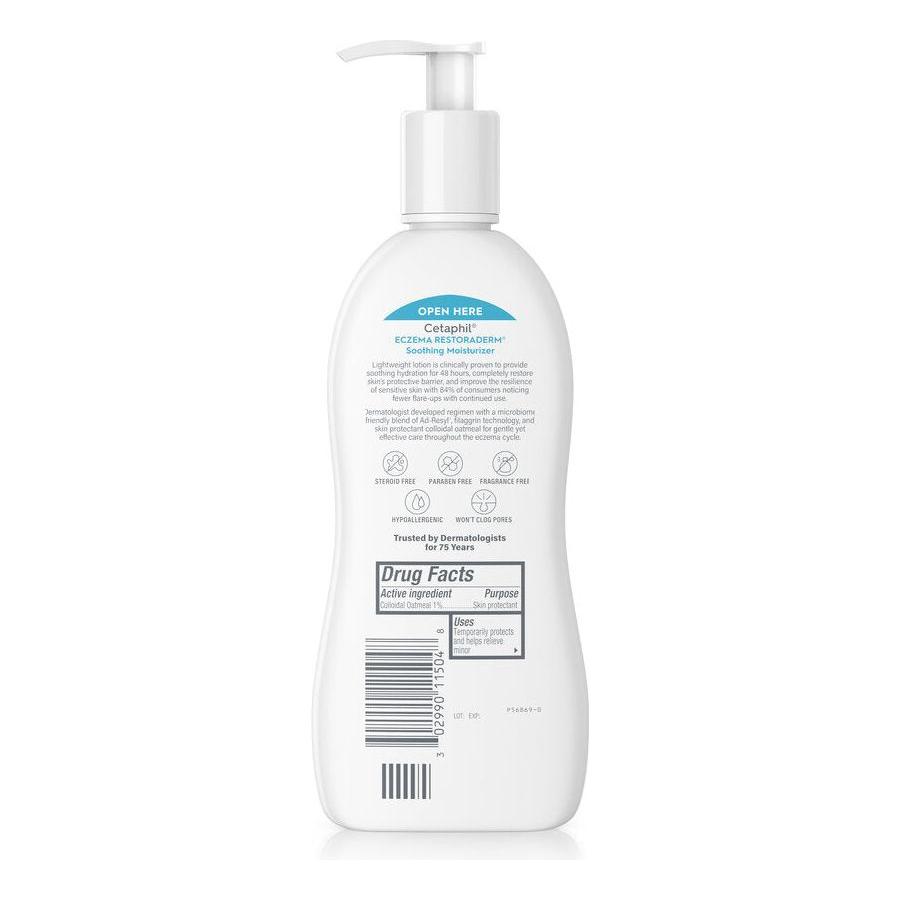 Cetaphil Eczema Restoraderm Crème Hydratante Apaisante, 10 Oz
