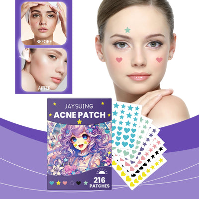 Color Acne Patch Covering Acne Print Face Patch For Comfort And Smoothness - Korvel