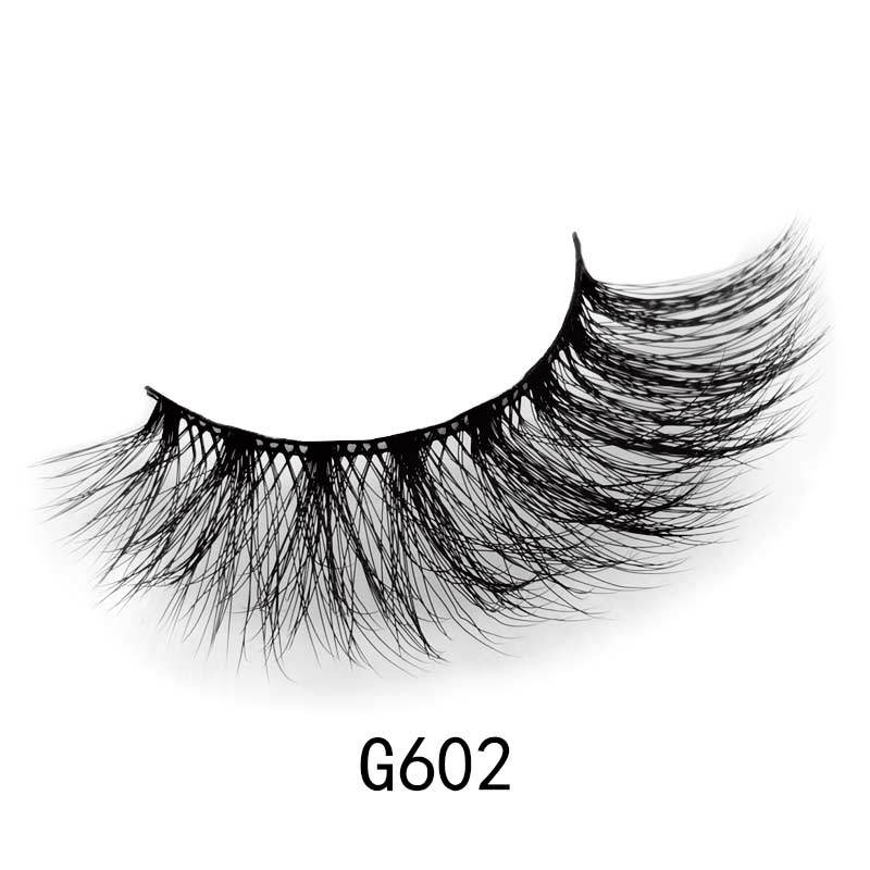 Mink Lashes Eyelash Extension Natural False Eyelashes Volume Lashes Mink Eyelashes Makeup - Korvel