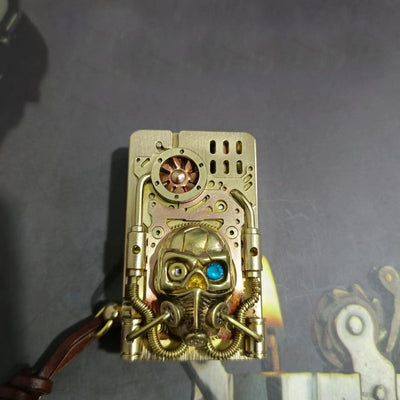 Mechanical armor catapult ignition kerosene lighter Dragon Tongue Aspley Doomsday Hunter punk lighter - Korvel