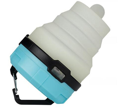 Retractable Camping Light LED Flashlight Portable Lantern 4 Modes Mini Hook Hanging TentEmergencyTorch Outdoor - Korvel