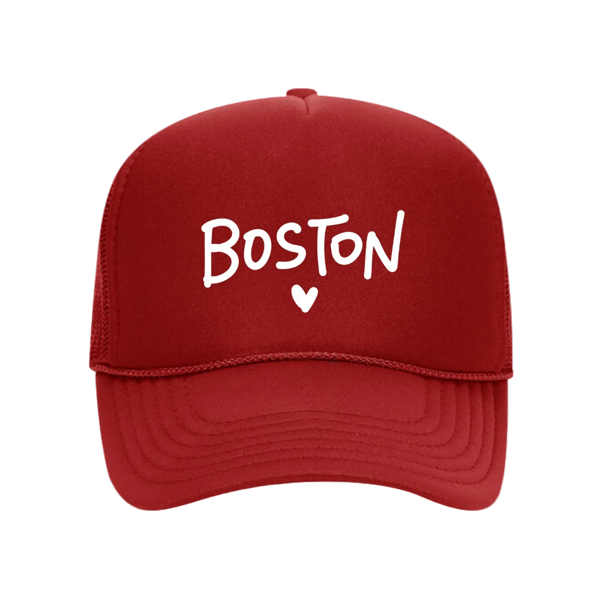 Casquette Trucker J'aime Boston