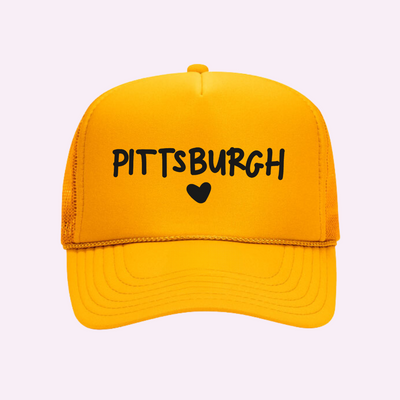 I Love Pittsburgh Trucker Hat