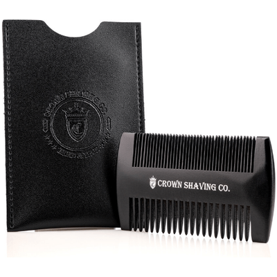 Peigne à barbe double face Crown Shaving Co.