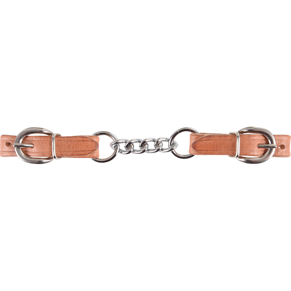 Premium Latigo Chain Curb Strap for Equestrian Excellence - Korvel