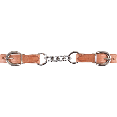 Premium Latigo Chain Curb Strap for Equestrian Excellence - Korvel