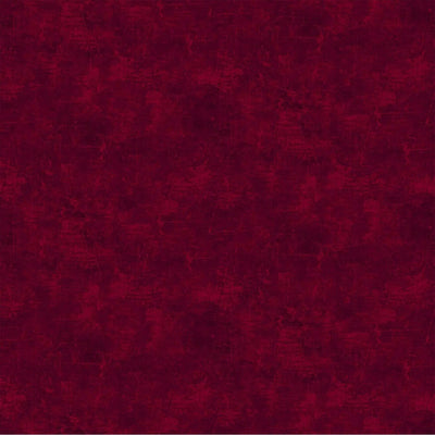 Tela de Algodón de Franela Canvas Cabernet Rojo - 44"/45" por Yarda