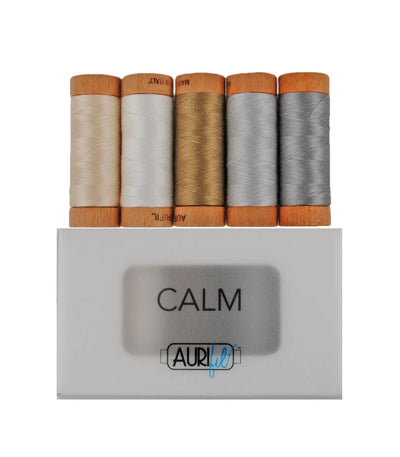 Calm Thread Collection - 80wt, 5 Small Spools