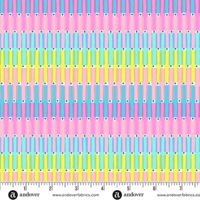 Candy Shelved Cotton Fabric - 44"/45" Per Yard