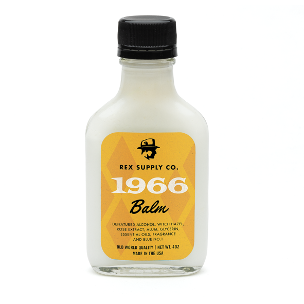 Rex Supply Co. 1966 Old World After Shave Balm - 4 Oz