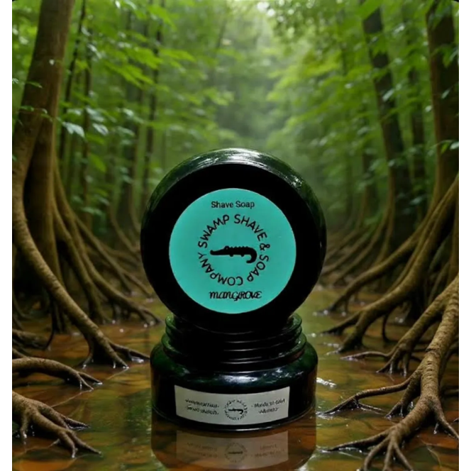 Savon à raser Mangrove par Swamp Shave & Soap Company - 4,2 oz