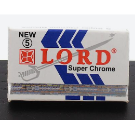 Lames de rasoir à double tranchant Lord Super Chrome - 20 x 5 paquets