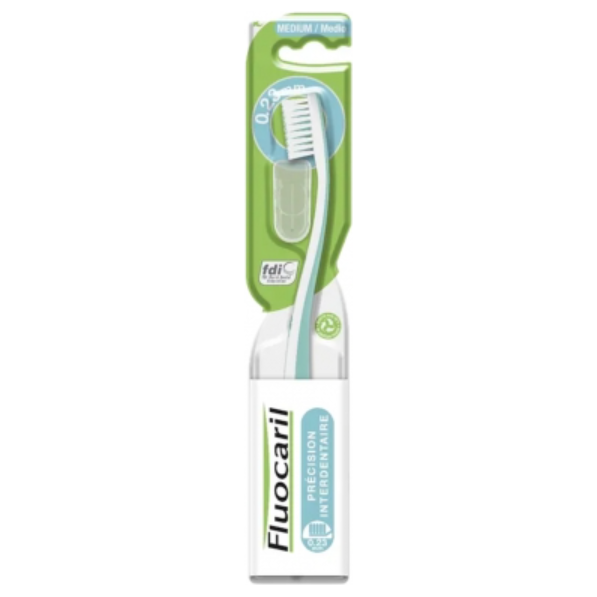 Fluocaril Interdental Precision Medium Toothbrush - Green
