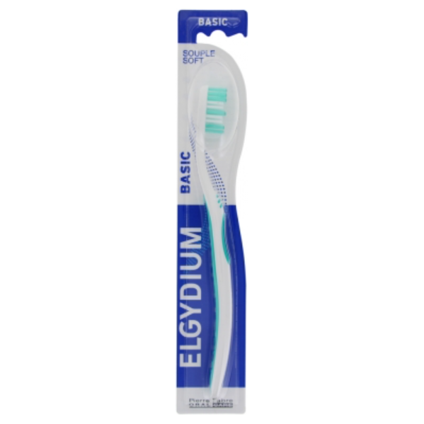 Cepillo de dientes suave Elgydium Basic - Verde