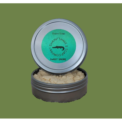 Savon à raser Sweet Smoke de Swamp Shave & Soap Company 4,2 oz
