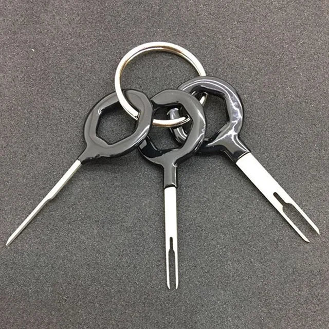 Car Terminal Removal Tool Kit Electrical Wiring Crimp Connector Pin Extractor Kit Car Repair Hand Tool 11pcs 8pcs 3pcs - Korvel