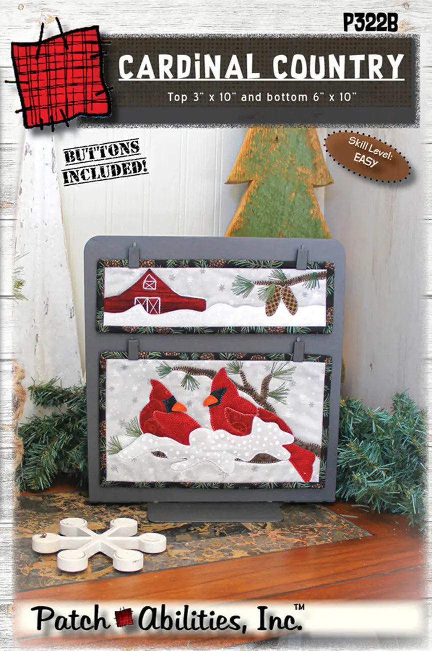 Cardinal Country Sewing Pattern