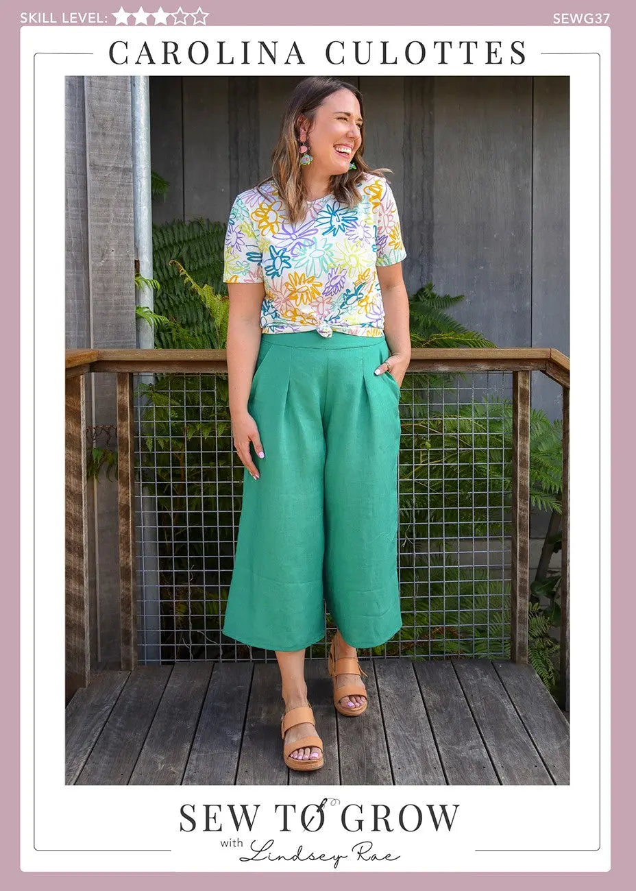 Patrón de Costura Carolina Culottes