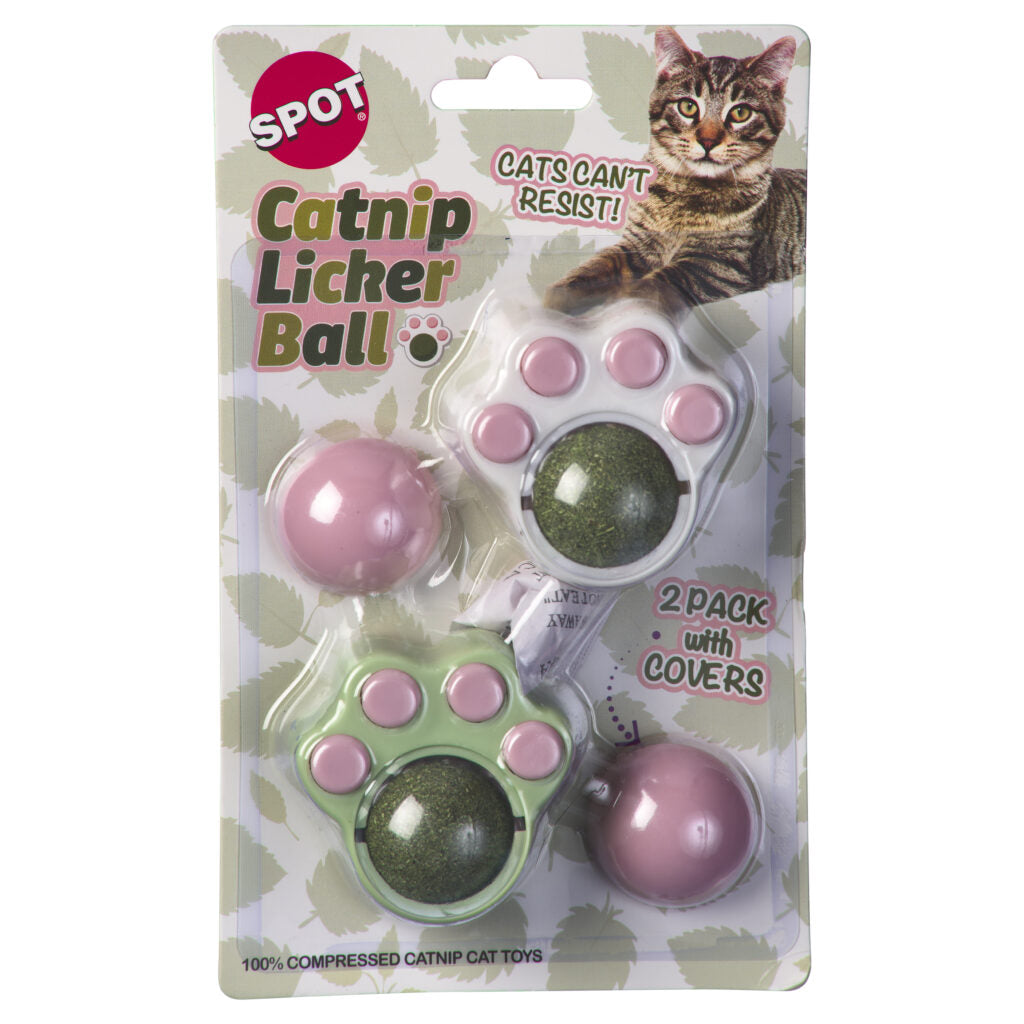 Boule à lécher de cataire premium - Pack de 2