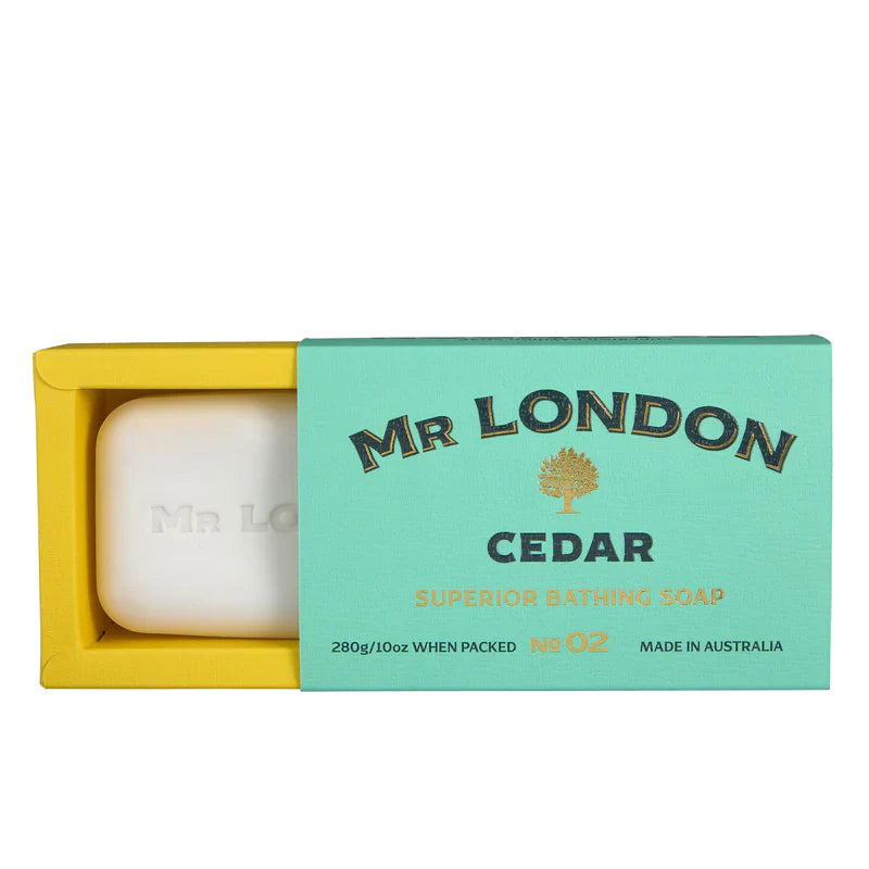 Mr London Cedar No 02 Superior Bathing Soap for Men 280g