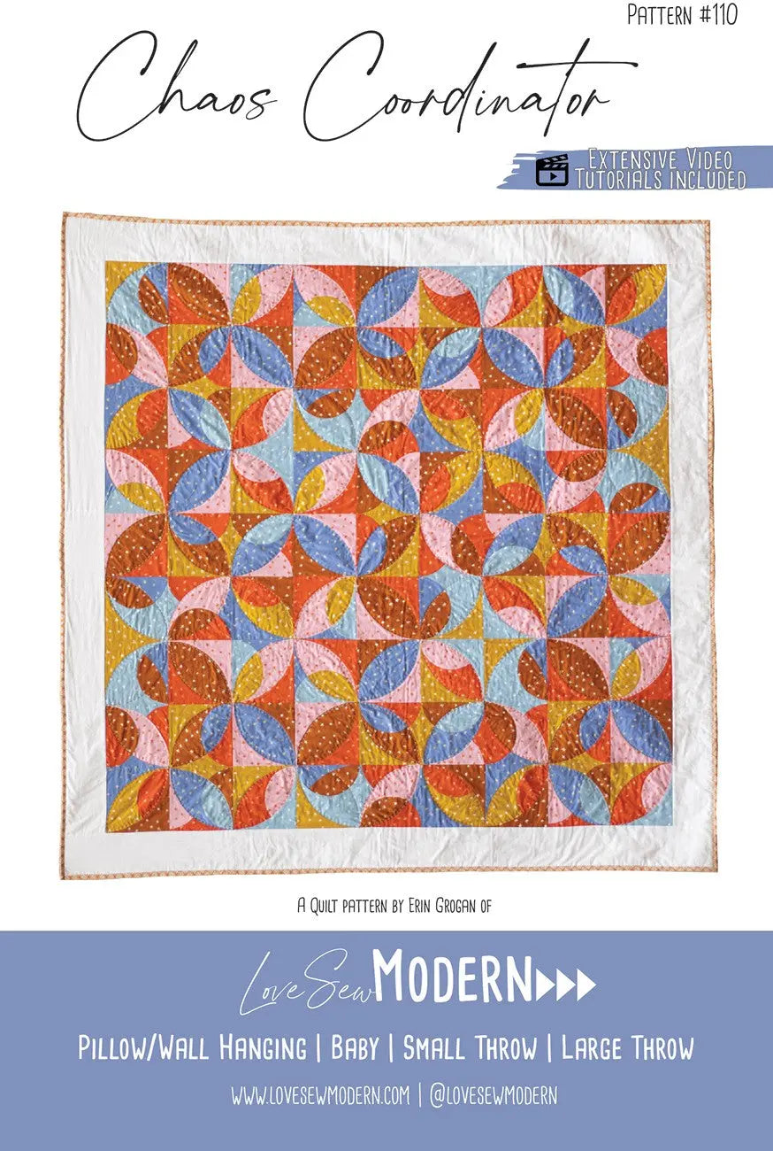 Chaos Coordinator Quilt Pattern