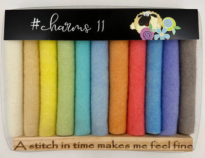 #Charms11 Pastel Wooly Charms
