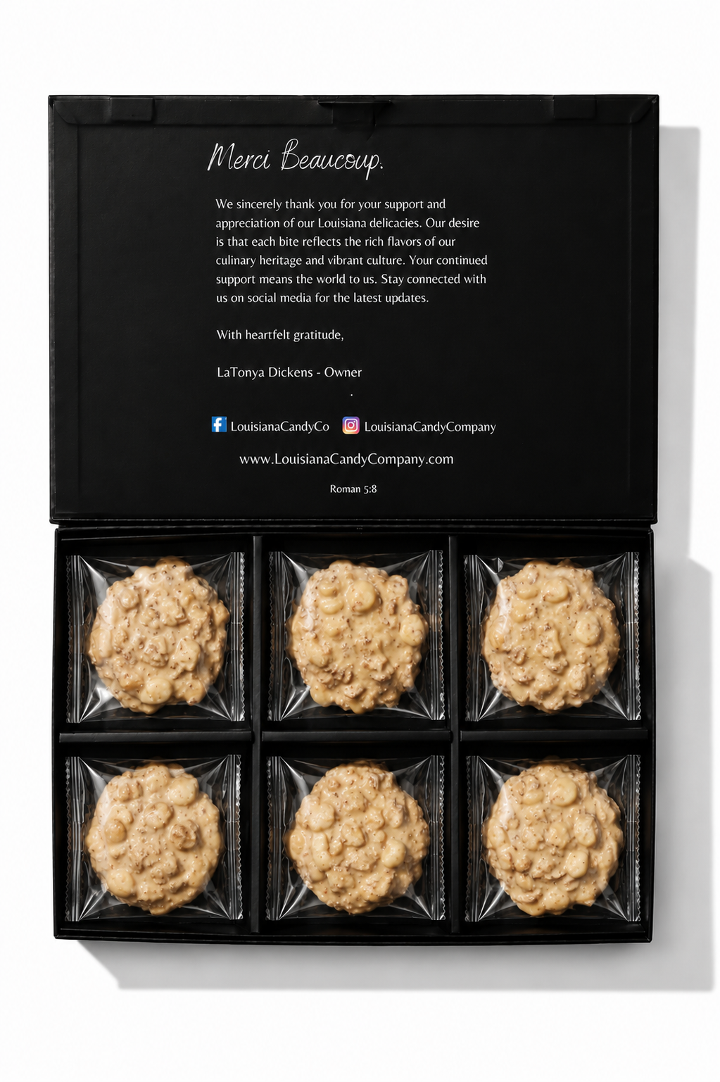 Praliné noix de coco et macadamia – Une touche tropicale sur un classique du Sud