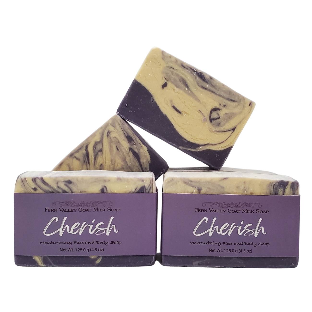 Natural Goat Milk Soap | Cherish - Delightful Sheer Floral Scent - Korvel