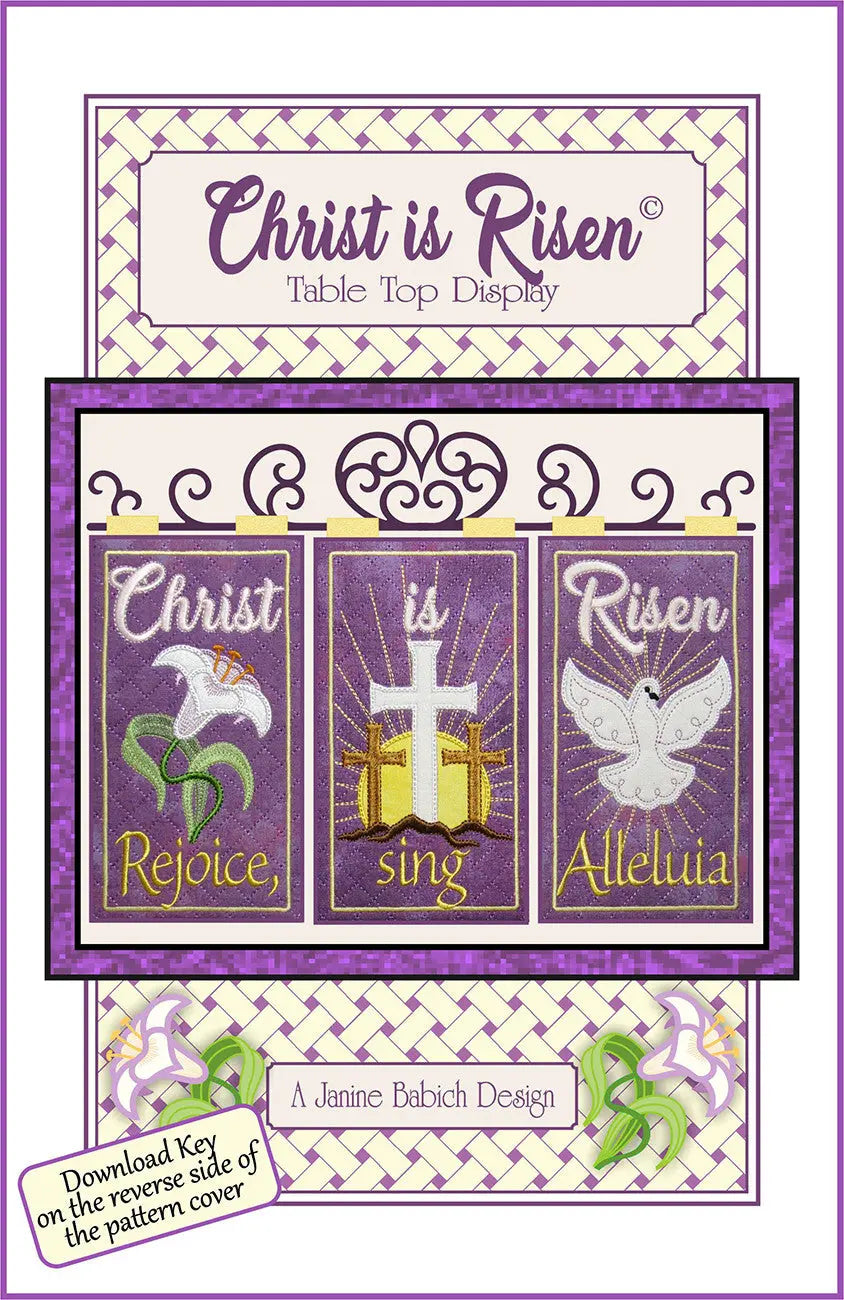 Christ est ressuscité Affichage de Table